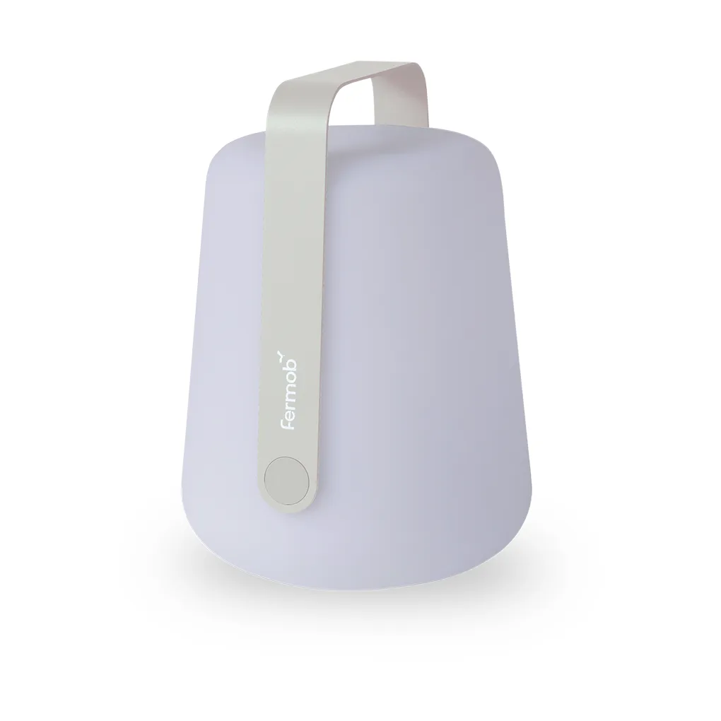 Balad2 portabel bordslampa, Clay grey, 25 cm Fermob