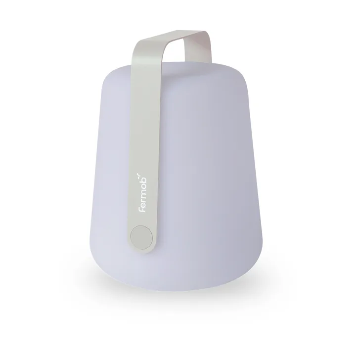 Balad2 portabel bordslampa - Clay grey, 25 cm - Fermob