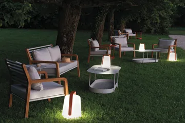 Balad2 portabel bordslampa - Clay grey, 38 cm - Fermob