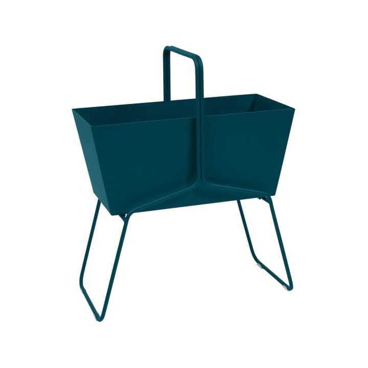 Basket high planteringsbox - acapulco blue - Fermob