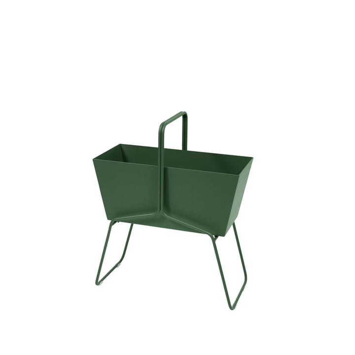 Basket high planteringsbox - cedar green - Fermob