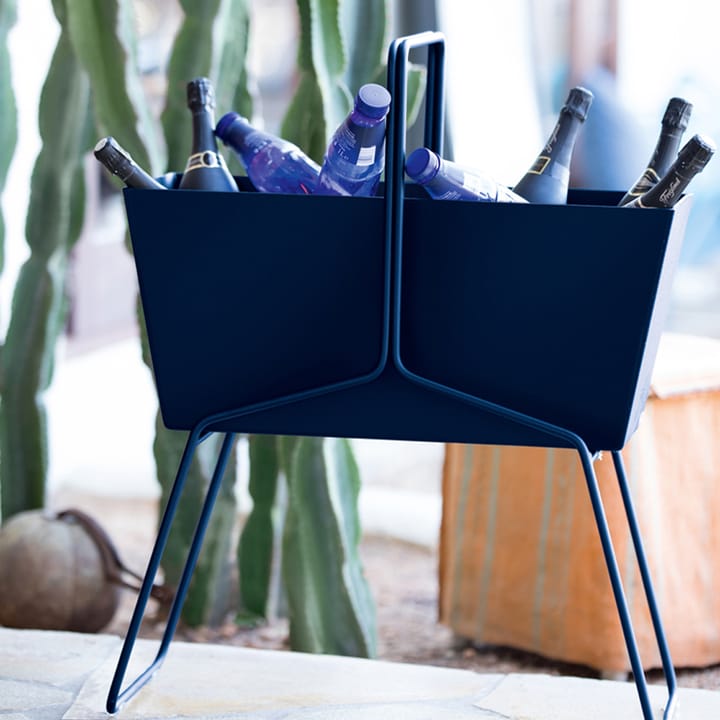 Basket high planteringsbox - deep blue - Fermob