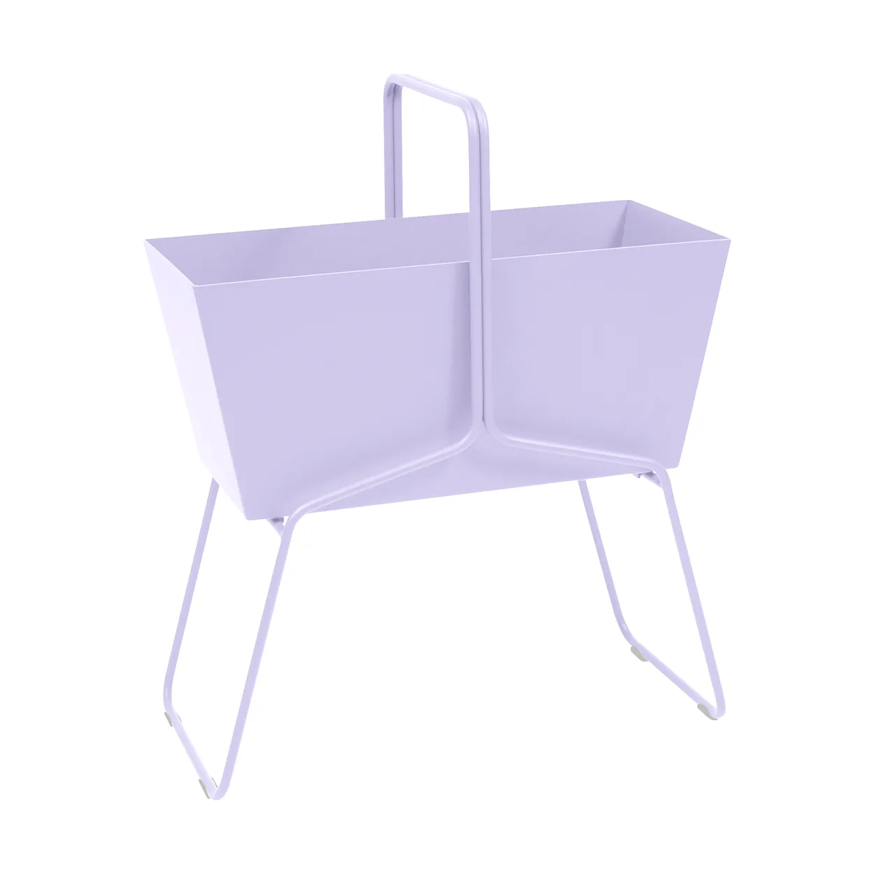 Basket high planteringsbox, Marshmallow (lila) Fermob