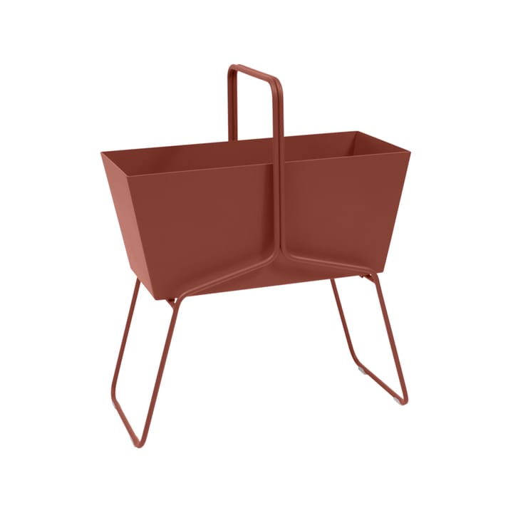 Basket high planteringsbox - red ochre - Fermob
