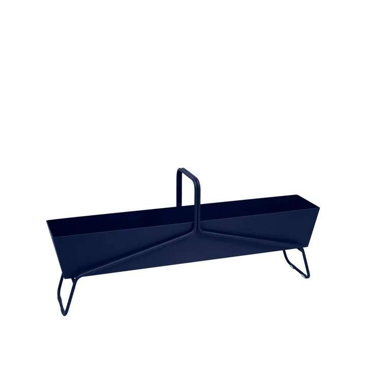 Basket long planteringsbox - Deep blue (blå) - Fermob