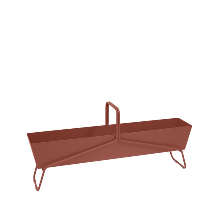 Basket long planteringsbox - red ochre - Fermob