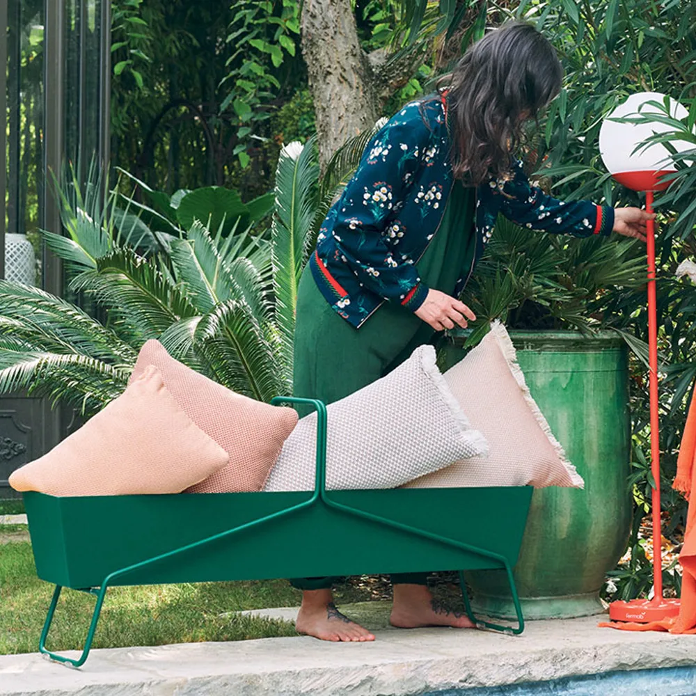 Basket long planteringsbox, rosemary Fermob