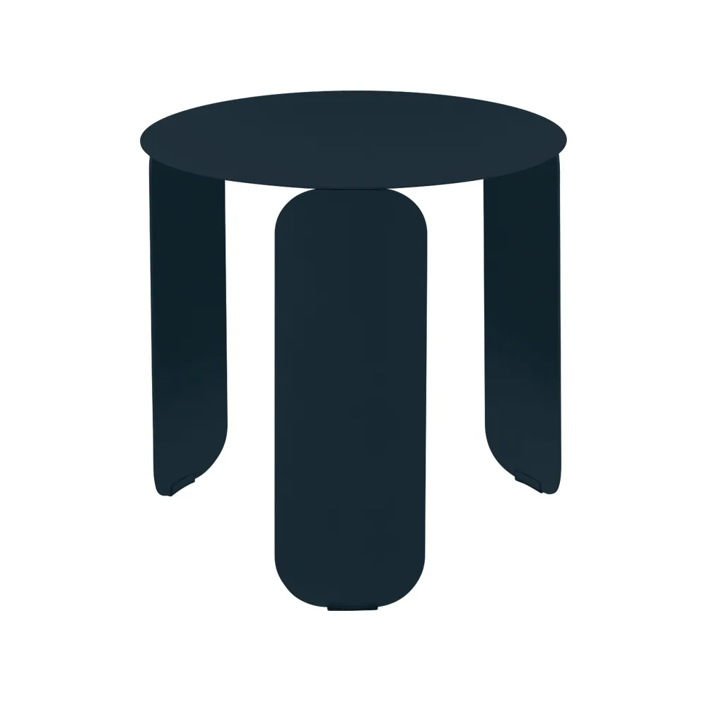 Bebop Ø45 bord lågt, deep blue Fermob