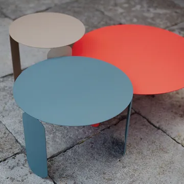 Bebop Ø45 bord lågt - Red ochre (röd) - Fermob