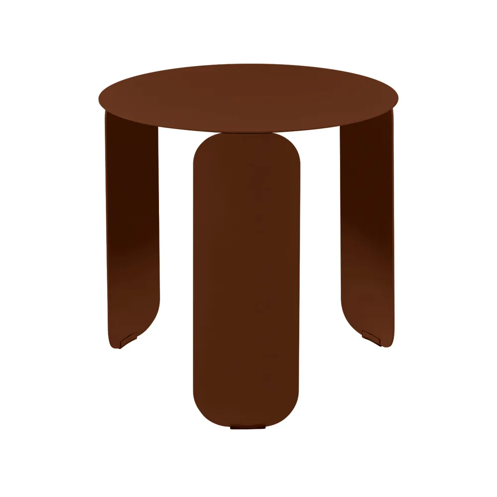 Bebop Ø45 bord lågt, Red ochre (röd) Fermob