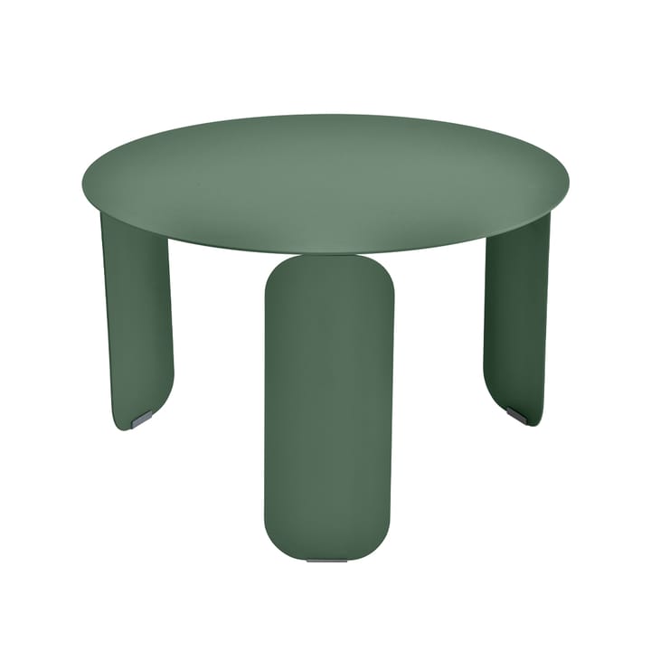 Bebop Ø60 bord lågt, cedar green Fermob