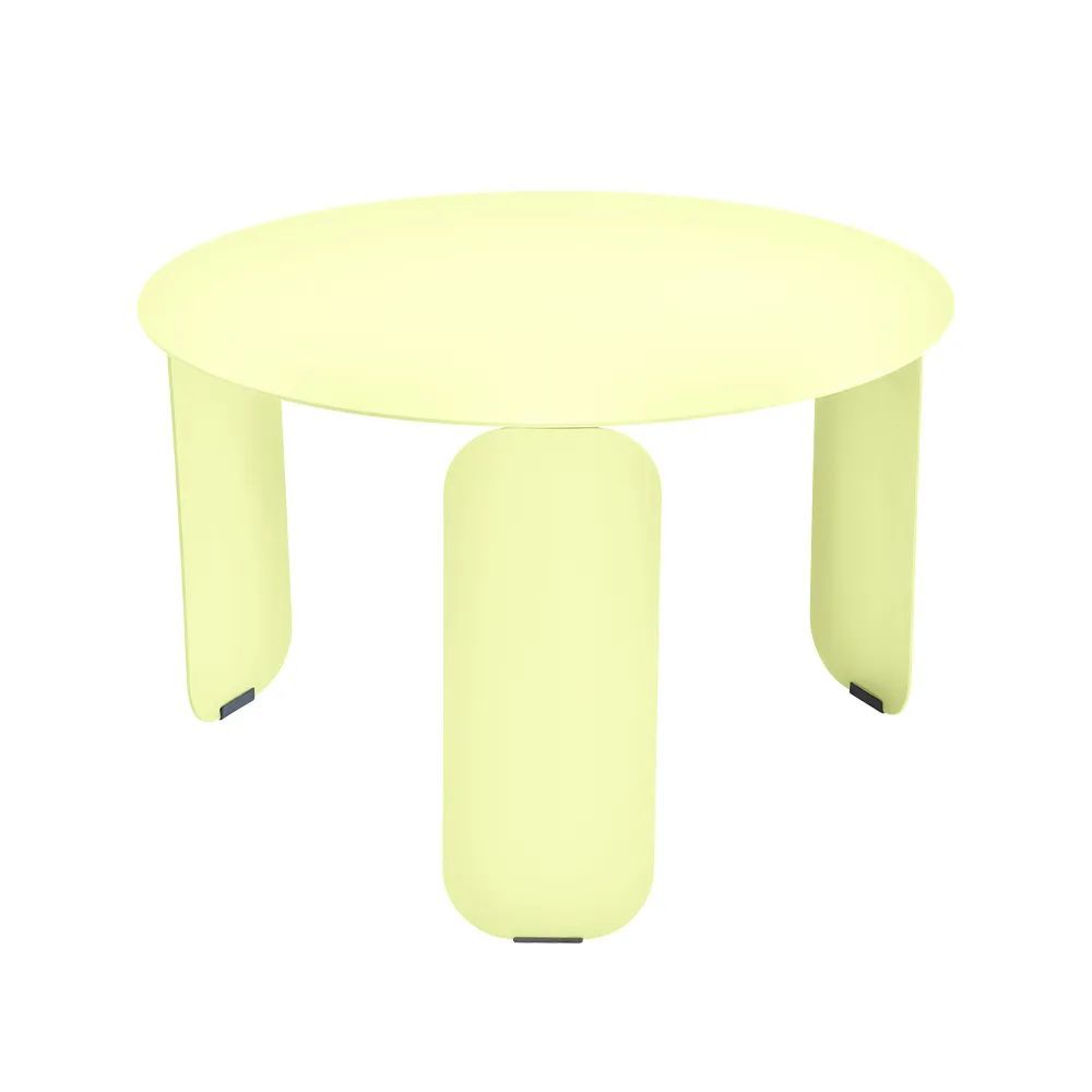 Bebop Ø60 bord lågt, Frosted lemon (gul) Fermob