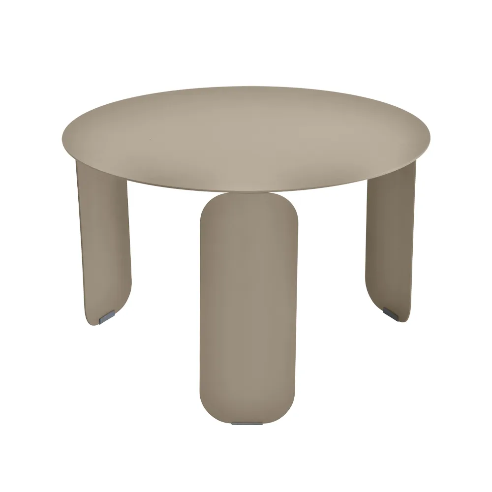 Bebop Ø60 bord lågt, Nutmeg (beige) Fermob