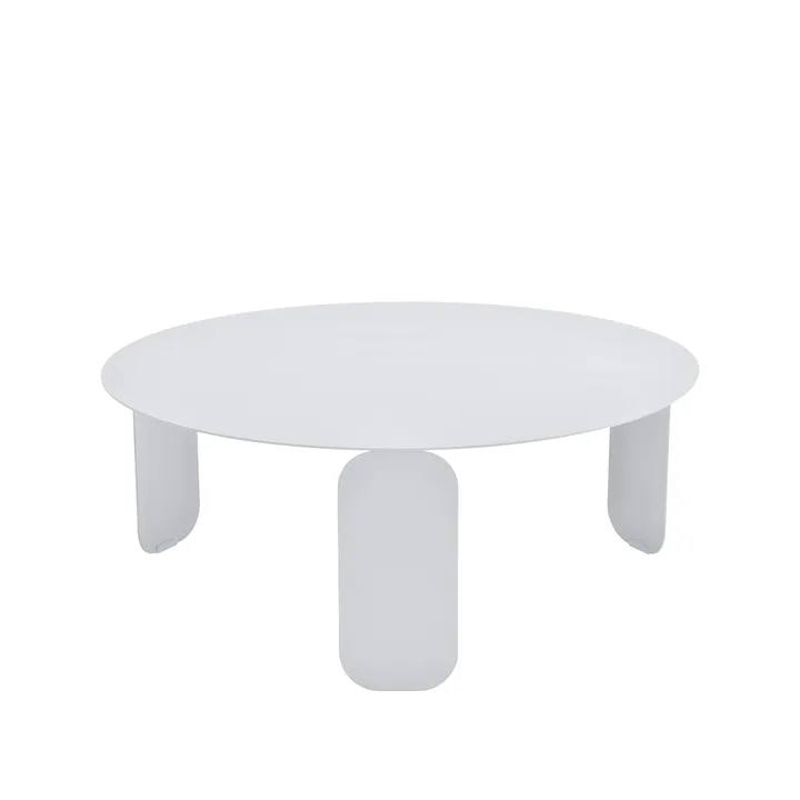Bebop Ø80 bord lågt - Cotton white (vit) - Fermob