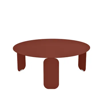 Bebop Ø80 bord lågt - Red ochre (röd) - Fermob