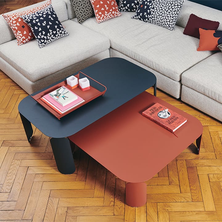 Bebop bord 120x70 cm - red ochre, h.29 cm - Fermob