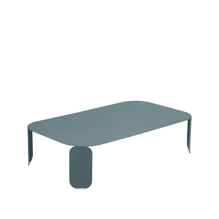 Bebop bord 120x70 cm - Storm grey (grå), h.29 cm - Fermob