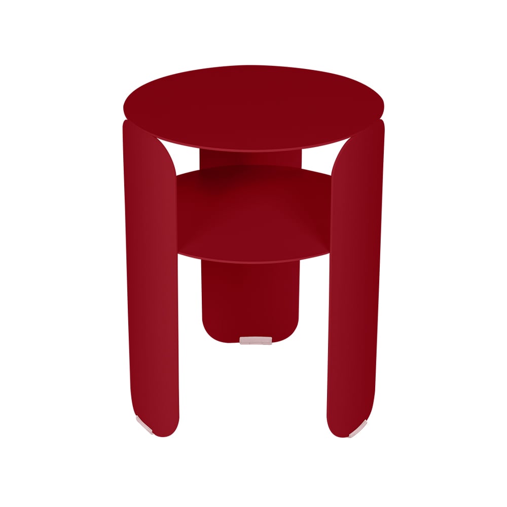 Fermob Bebop sidobord chili | Skandinavisk Design | Trädgårdsbord | Röd
