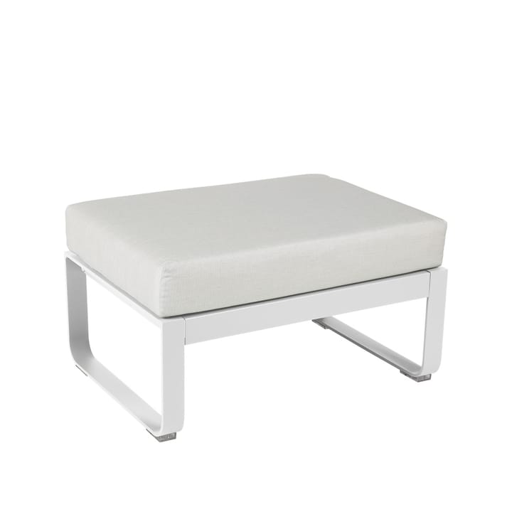 Bellevie 1-sits fotpall - cotton white, off-white dyna - Fermob