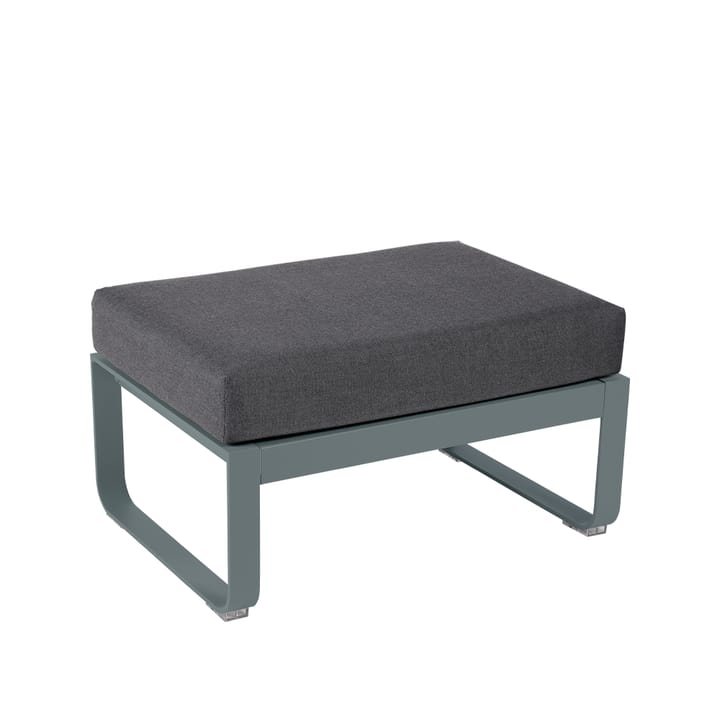 Bellevie 1-sits fotpall - storm grey, graphite grey dyna - Fermob