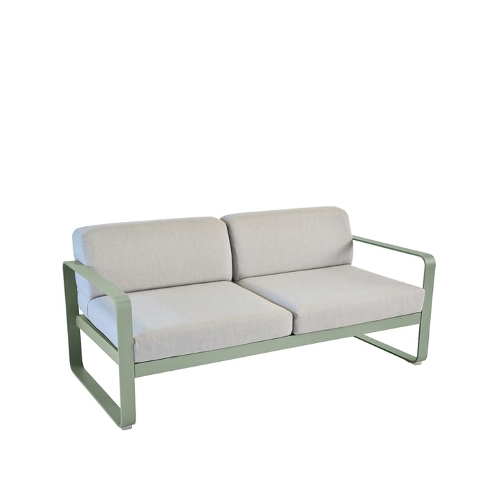 Bellevie 2-sits soffa - cactus, flannel grey dyna - Fermob