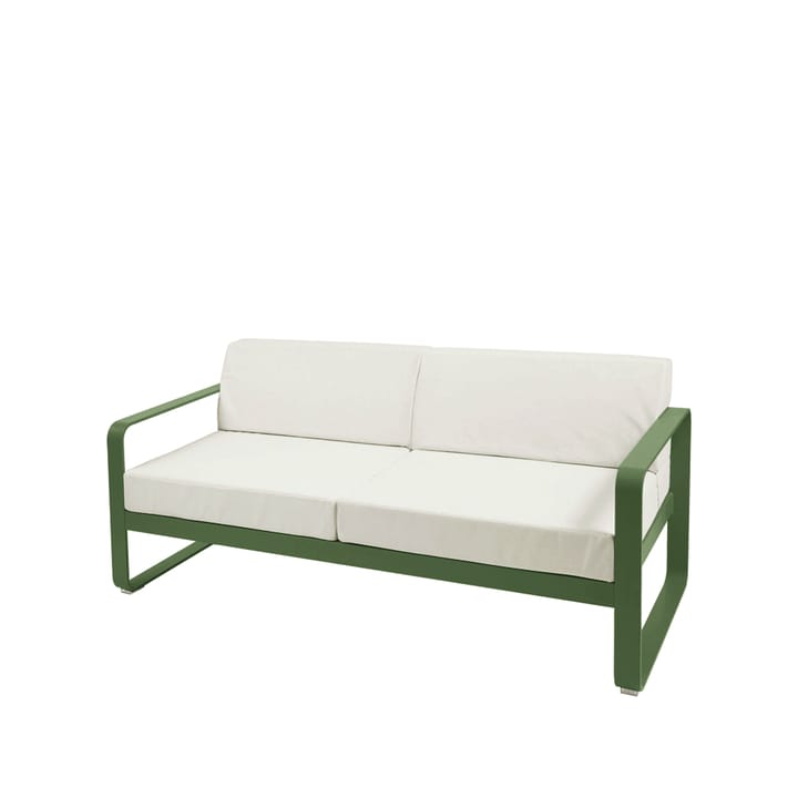 Bellevie 2-sits soffa - cactus, off-white dyna - Fermob