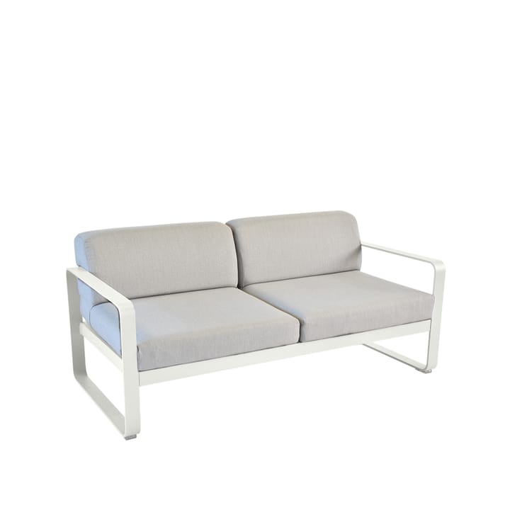 Bellevie 2-sits soffa - clay grey, flannel grey dyna - Fermob