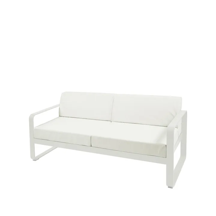 Bellevie 2-sits soffa - Cotton white (vit), off-white dyna - Fermob