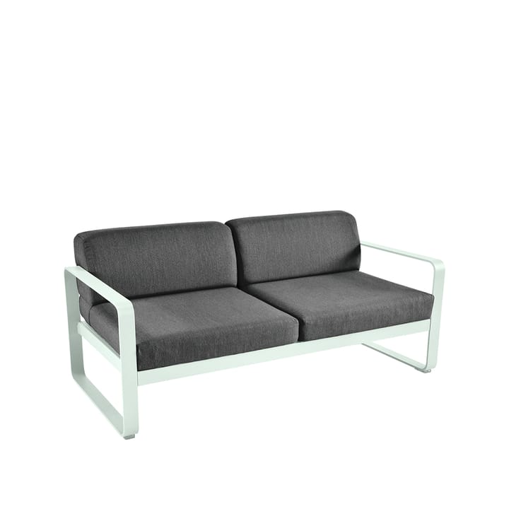 Bellevie 2-sits soffa - ice mint, graphite grey dyna - Fermob