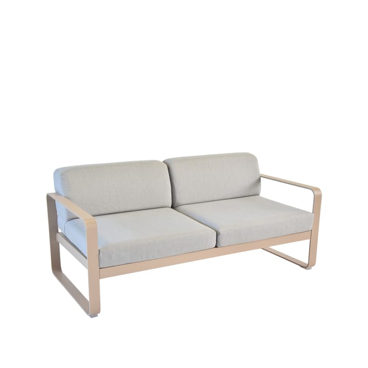 Bellevie 2-sits soffa - nutmeg, flannel grey dyna - Fermob
