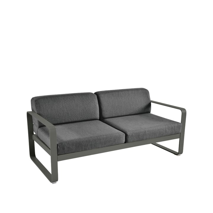 Bellevie 2-sits soffa - rosemary, graphite grey dyna - Fermob