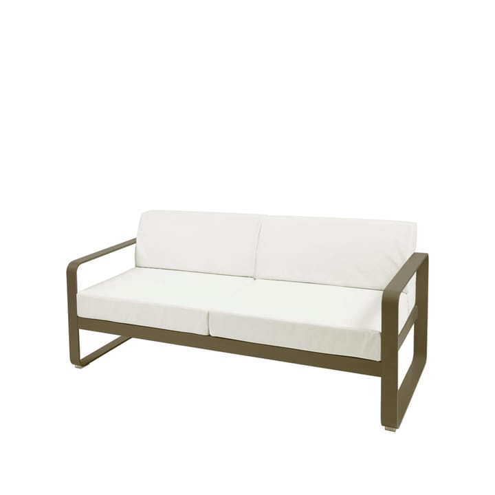 Bellevie 2-sits soffa - rosemary, off-white dyna - Fermob