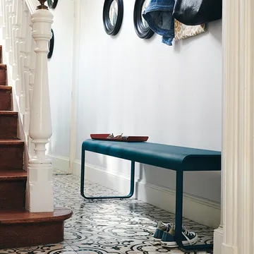 Bellevie bänk - Acapulco blue (blå) - Fermob