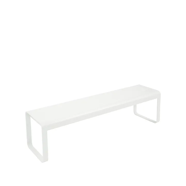 Bellevie bänk - Cotton white (vit) - Fermob