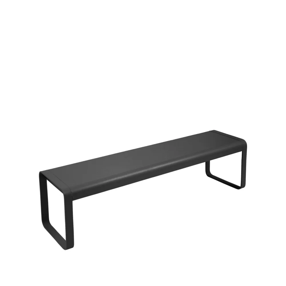 Bellevie bänk, Liquorice (svart) Fermob