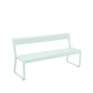 Bellevie bänk med ryggstöd - Ice mint (grön) - Fermob