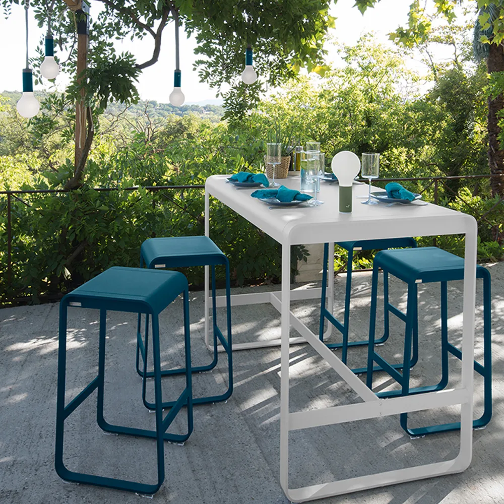 Bellevie barbord 140x80 cm, Acapulco blue (blå) Fermob