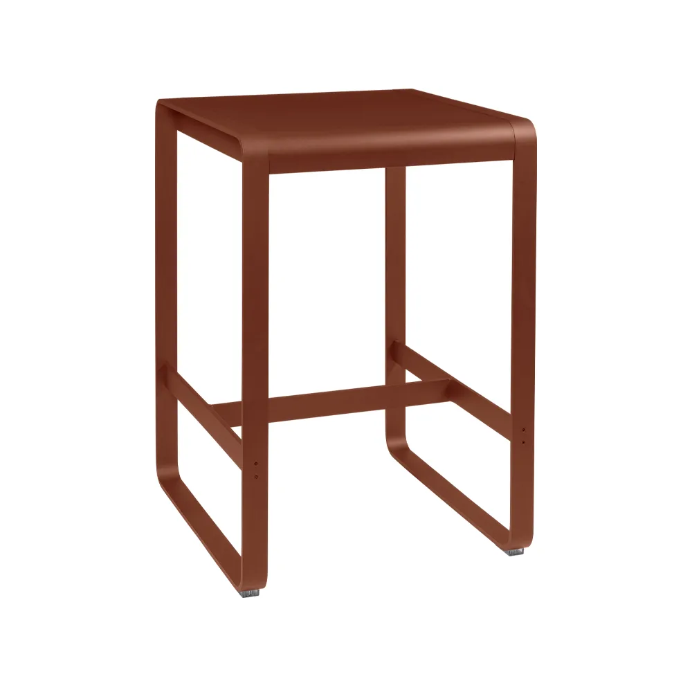 Bellevie barbord, Red ochre (röd) Fermob