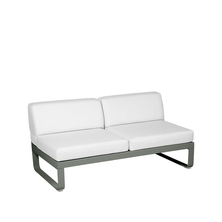 Bellevie Central modulsoffa - 2-sits rosemary-off-white dyna - Fermob