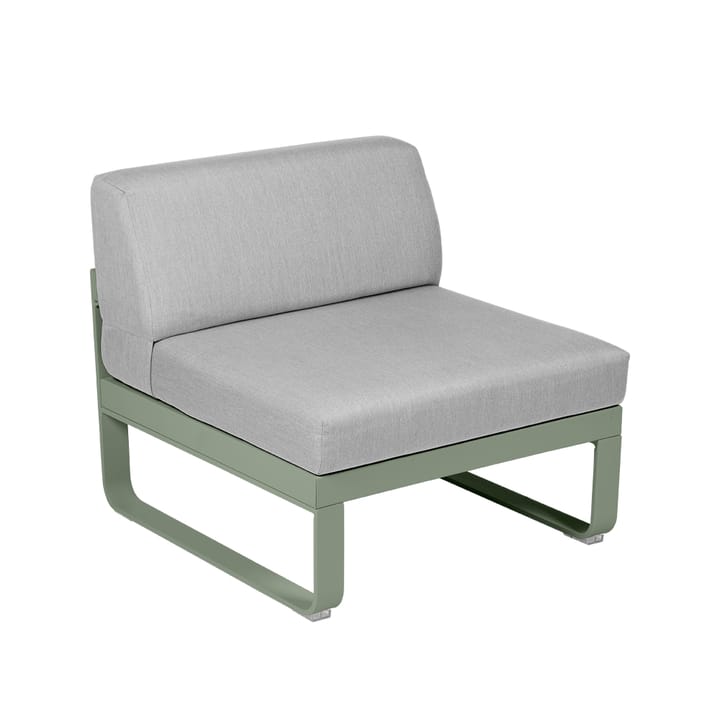 Bellevie Central modulsoffa - cactus, flannel grey dyna, 1-sits - Fermob