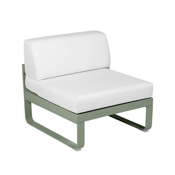 Bellevie Central modulsoffa - cactus, off-white dyna, 1-sits - Fermob