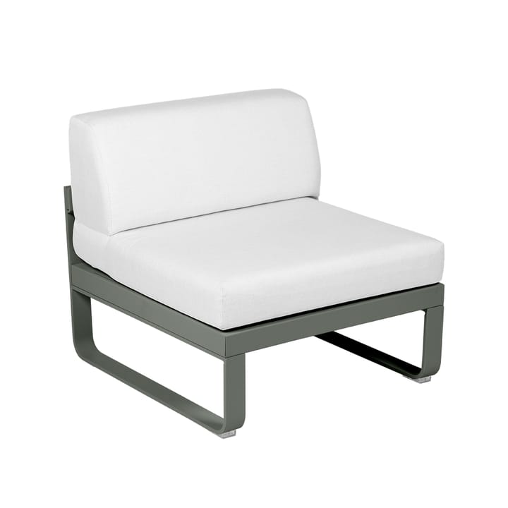 Bellevie Central modulsoffa - rosemary, off-white dyna, 1-sits - Fermob
