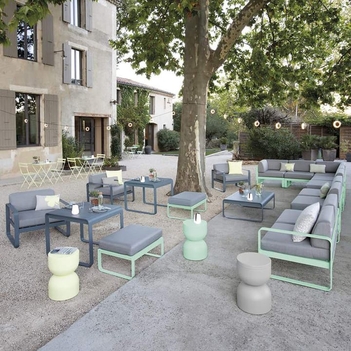 Bellevie Corner modulsoffa, 2-sits cactus, graphite grey dyna, vänster Fermob