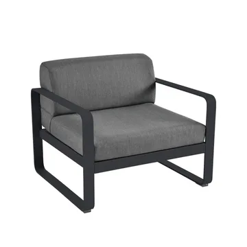 Bellevie fåtölj - anthracite, graphite grey dyna - Fermob