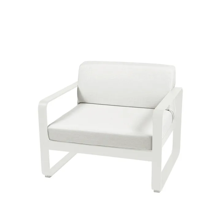 Bellevie fåtölj - Cotton white (vit), off-white dyna - Fermob