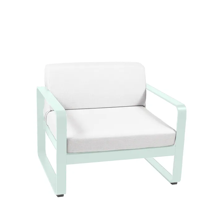 Bellevie fåtölj - Ice mint (grön), off-white dyna - Fermob
