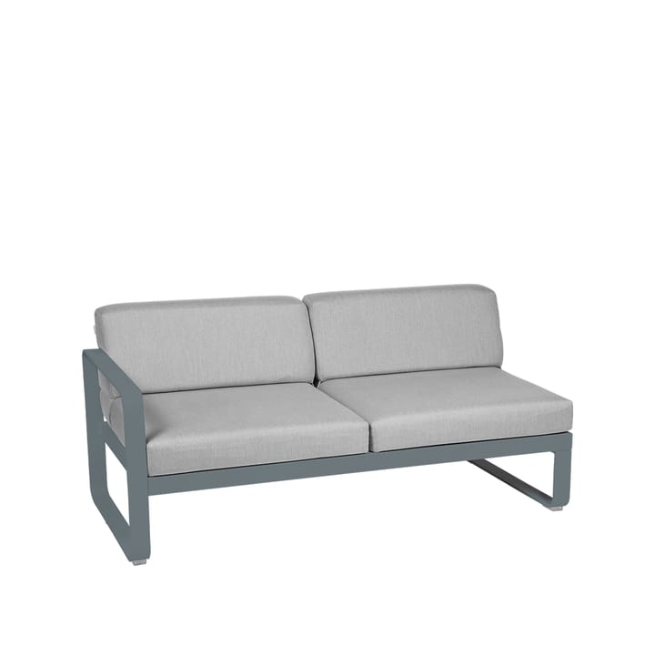 Bellevie Left modulsoffa - 2-sits storm grey, flannel grey dyna - Fermob