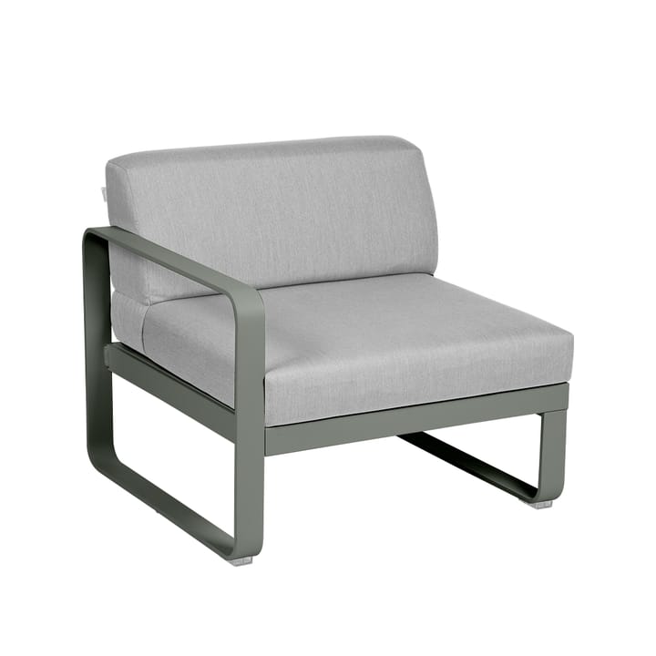 Bellevie Left modulsoffa - rosemary, flannel grey dyna, 1-sits - Fermob