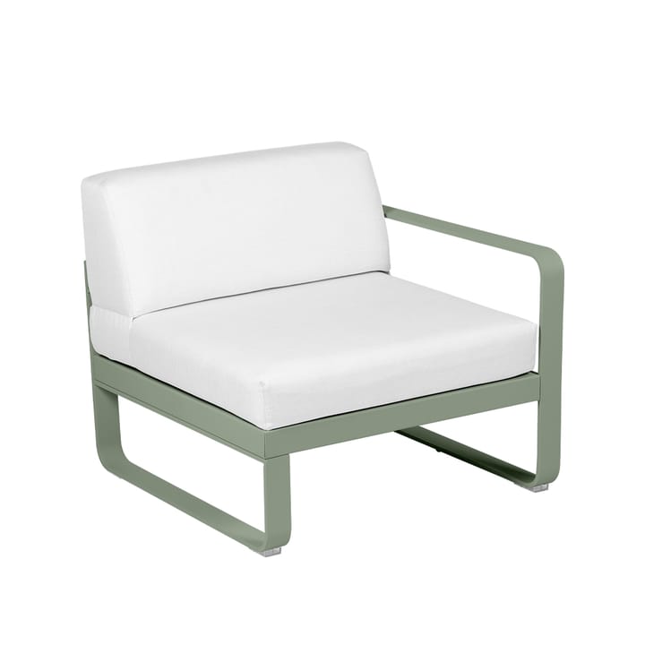 Bellevie Right modulsoffa - cactus, off-white dyna, 1-sits - Fermob