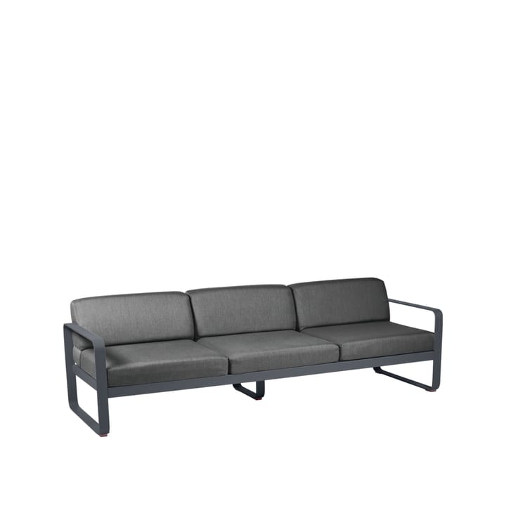 Bellevie soffa - 3-sits anthracite, graphite grey dyna - Fermob